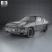 Mitsubishi Starion Turbo GSR III 1982 3d model