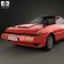 Mitsubishi Starion Turbo GSR III 1982 3d model