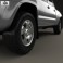 Toyota Tacoma Double Cab Long Bed 2011 3d model
