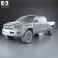 Toyota Tacoma Double Cab Long Bed 2011 3d model