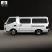 Toyota ToyoAce Van 2006 3d model