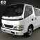 Toyota ToyoAce Van 2006 3d model