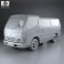 Toyota ToyoAce Van 2006 3d model