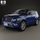 Infiniti QX80 2015 3d model