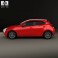 Mazda Demio 5-door hatchback 2014 3d model