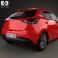 Mazda Demio 5-door hatchback 2014 3d model