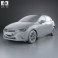 Mazda Demio 5-door hatchback 2014 3d model