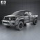 Toyota Tacoma Access Cab 2012 3d model
