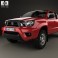 Toyota Tacoma Access Cab 2012 3d model