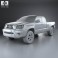 Toyota Tacoma Access Cab 2012 3d model
