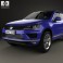 Volkswagen Touareg 2015 3d model