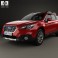 Subaru Outback 2015 3d model