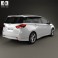 Toyota Wish 2009 3d model