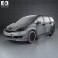 Toyota Wish 2009 3d model