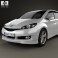 Toyota Wish 2009 3d model