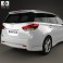 Toyota Wish 2009 3d model
