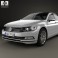 Volkswagen Passat (B8) sedan 2014 3d model