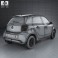Smart Forfour 2014 3d model
