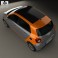 Smart Forfour 2014 3d model