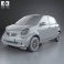 Smart Forfour 2014 3d model