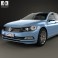 Volkswagen Passat (B8) variant 2014 3d model