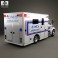 Sterling Acterra Ambulance Truck 2002 3d model
