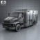 Sterling Acterra Ambulance Truck 2002 3d model