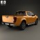 Nissan Navara King Cab 2015 3d model