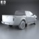 Nissan Navara King Cab 2015 3d model