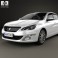 Peugeot 408 (CN) 2014 3d model