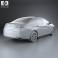 Peugeot 408 (CN) 2014 3d model