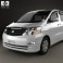 Toyota Alphard 2002 3d model