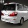 Toyota Alphard 2002 3d model