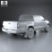 Toyota Tacoma Double Cab Short Bed 2012 3d model