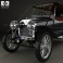 Russo-Balt K12/20 1911 3d model