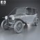Russo-Balt K12/20 1911 3d model