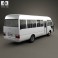 Toyota Coaster 2014 3d model