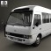 Toyota Coaster 2014 3d model