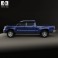 Toyota Tacoma Double Cab Long Bed 2012 3d model