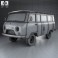 UAZ 452 (2206) 1985 3d model