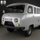 UAZ 452 (2206) 1985 3d model