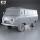 UAZ 452 (2206) 1985 3d model