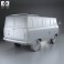UAZ 452 (2206) 1985 3d model
