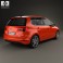 Volkswagen Golf Sportsvan 2014 3d model