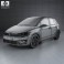 Volkswagen Golf Sportsvan 2014 3d model