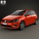 Volkswagen Golf Sportsvan 2014 3d model