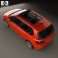 Volkswagen Golf Sportsvan 2014 3d model