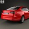 Volkswagen Jetta with HQ interior 2015 3d model