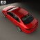 Volkswagen Jetta with HQ interior 2015 3d model