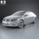 Volkswagen Jetta with HQ interior 2015 3d model